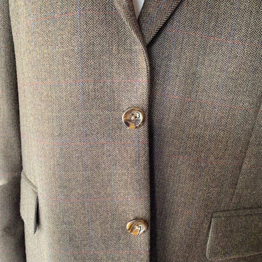 Lauren by Ralph Lauren for Macy’s Plaid Wool Sport Coat - Picture 5 of 11